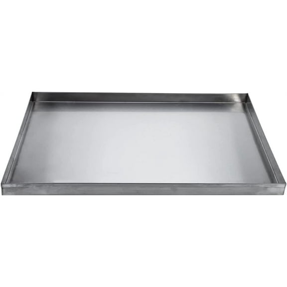 Confote 23.6"x17.6" Stainless Steel Replacement Tray for Dog Crate, Chew-Proof and Crack-Proof