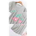 thumbnail image 3 of Pyjama Mignon pour Femmes, Ensemble de Nuit Décontracté 2 Pcs, 3 of 5