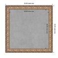 thumbnail image 4 of Amanti Art Florentine Gold Framed Magnetic Board 23 x 23 in., 4 of 7