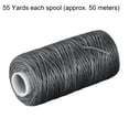 thumbnail image 2 of Unique Bargains Black Olive Polyester Waxed Leather Sewing Thread, 55 Yards, 2 of 6