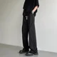 thumbnail image 4 of Pantalones para hombre, color sólido, para trabajo, oficina, holgados, trajes para hombre, pantalones de alta calidad, nuevos en licra, ropa de estilo coreano, vestido formal, 4 of 5