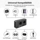 thumbnail image 5 of 200W Car Inverter, 12V to 220V Voltage Converter with Smart Time Display LCD, 2 Sockets and 4 USB C Ports, 5 of 5