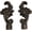 Antique Bronze, variant on Urbanest Loire Lamp Finial – 3 Inch Tall, Antique Gold– Decorative Lamp Shade Finial for Table & Floor Lamps- 1 Piece