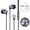 Purple C port, variant on YIEMEEN HIFIs Music In Ear Earphones Clear Sound Heavy Bass TangleFree Cable