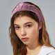 thumbnail image 2 of Diadema Anudada Ancha Unique Bargains de terciopelo para Mujer, rosa, 2 of 7