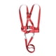 thumbnail image 3 of Arnés para caminar para niños perfecl Correa ajustable para patio trasero Rojo, 3 of 8