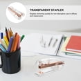 thumbnail image 3 of Plastic Binding Machine Transparent for Students School 1Pcs 5.9*2.2*1.2in, 3 of 8