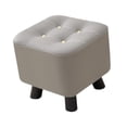 thumbnail image 6 of Tongina Small Footstool Ottoman Stool Stylish Stable Foot Rest Stool Shoe Changing Stool for Office Playroom Living Room Home Bedroom Grey, 6 of 8