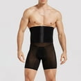 thumbnail image 2 of Miqool Mens Shapewear Tummy Control Shorts Compression Underwear High Waist Slimming Body Shaper Belly Girdle Waist Trainer Boxer Briefs, 2 of 6