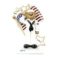thumbnail image 4 of Personalized US Navy Christmas Ornaments - US Navy Products, Navy Officer Ornament, US Navy Ornaments for Christmas Tree, Military Ornaments - Navy Bear - Free Customization, 4 of 10