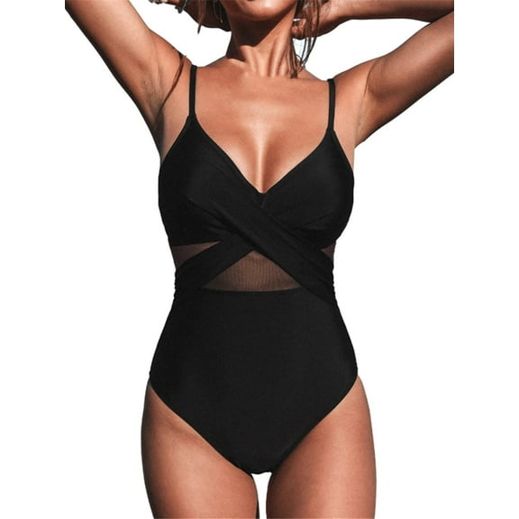 Women's One Piece Bandage Monokini Bikini Push-up Swimsuit Bathing Suit Swimwear Beachwear