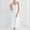 White(New), variant on PNTUTB Summer Fashion Women's Casual Solid Color Lace Panel V Neck Strapless Loungewear Nightgown