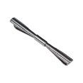 thumbnail image 1 of Jumpingount Gentlemen Pinch Clips Tie Pins Shirt Texture Clip Good Length Classic 6cm Accesorios de disfraces Negro, 1 of 1