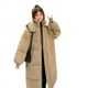 thumbnail image 2 of Chaqueta de algodón, chaqueta de invierno de estilo medio a largo por encima de la rodilla de algodón para mujer, versión coreana, chaqueta de algodón con capucha suelta y gruesa, ropa de abrigo, 2 of 6