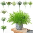 SLYNSHome Clearance Artificial Greenery Stems Fake Green Plants Flowers