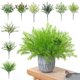 thumbnail image 1 of Ramo de simulación - Flores de orquídea de seda artificial para decoración de bodas, decoración del hogar, centros de mesa de jarrones, 1 pack, 1 of 2