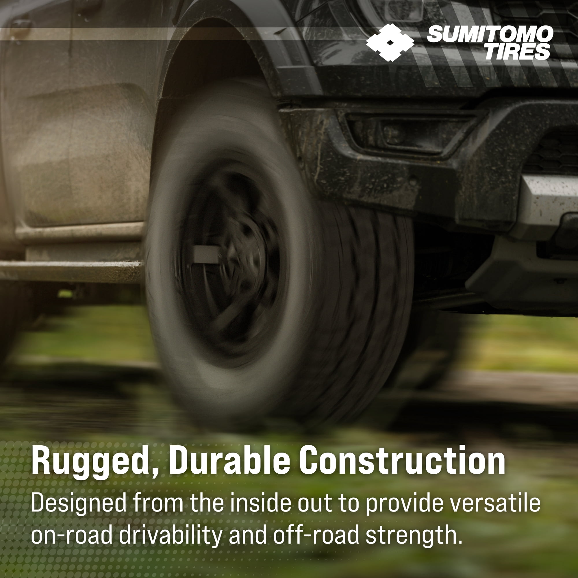 Sumi Encounter AT2 LT285/70R17 126/123S E Radial Light Truck Tire