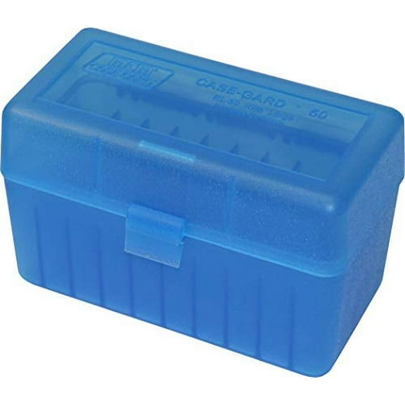 R-50 Series Clear Blue 50 Round Rifle Ammunition Case
