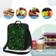 thumbnail image 4 of Disketp Green Bright Web with Spiders Bolsa Térmica Estampada para Almuerzo, Lonchera para Hombres y Mujeres Adultos, 4 of 7