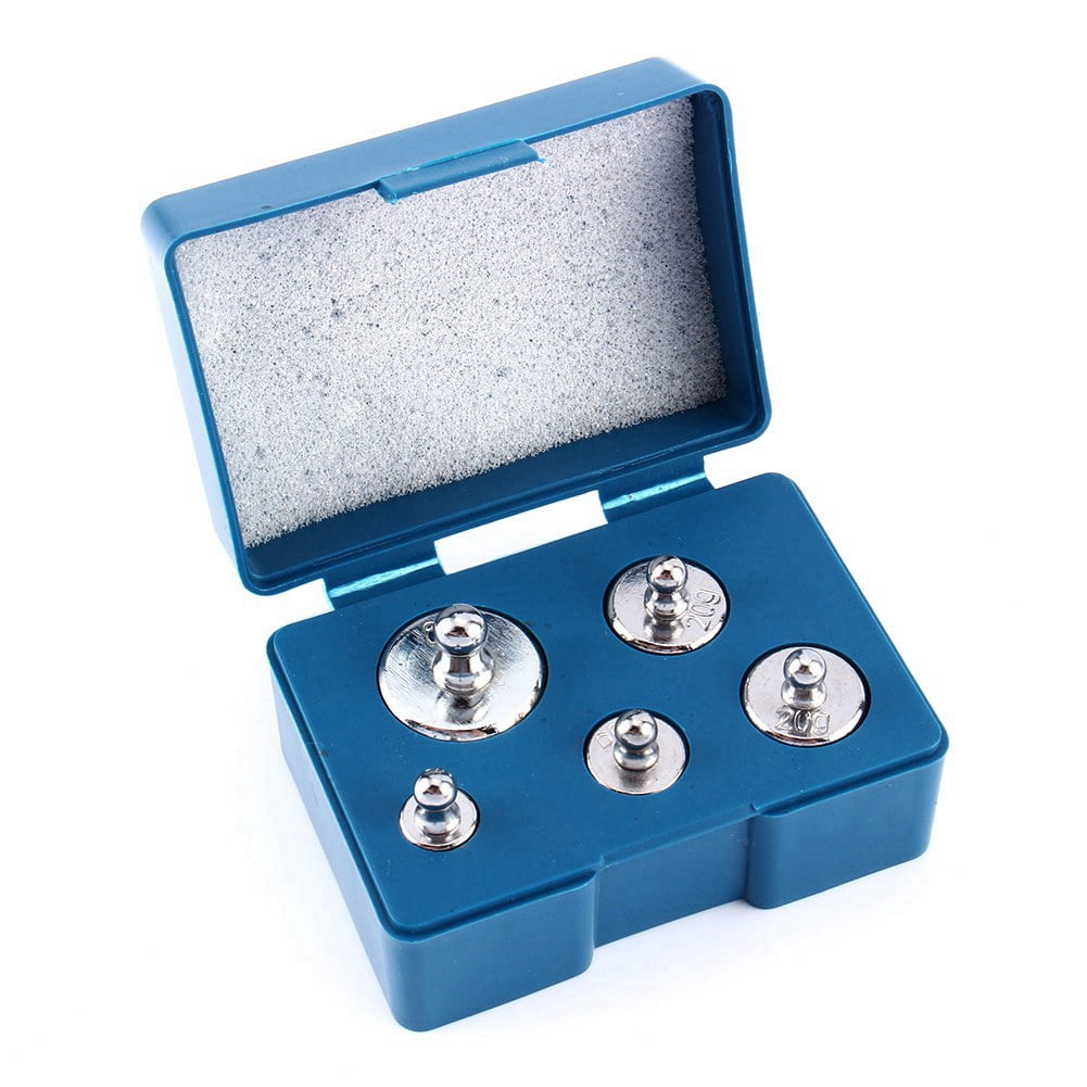 Calibration Weight Kit, Gram Calibration Weight 5g 10g 20g 50g Scale
