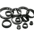 thumbnail image 6 of 48pcs Wire Grommet, 24.8mm Mounting Dia Plastic Grommets Cable Hose Snap, Black, 6 of 6