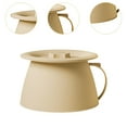 thumbnail image 6 of TOOYFUL Household Spittoon Bedpan Comfortable Handle Portable Toilet Potty Urinal Pot Multipurpose for Bedroom Indoor Men Woman Adults A, 6 of 9