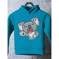 thumbnail image 3 of Cute Koala Laughing Hoodie Toddler -Image by Shutterstock,  5 Toddler, 3 of 4