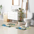 thumbnail image 6 of Yayeee Bath Rug for Bathroom Floor Non Slip Contour Fluffy Soft Absorbent Mat, 20"x24", Large Pine Tree, 6 of 7