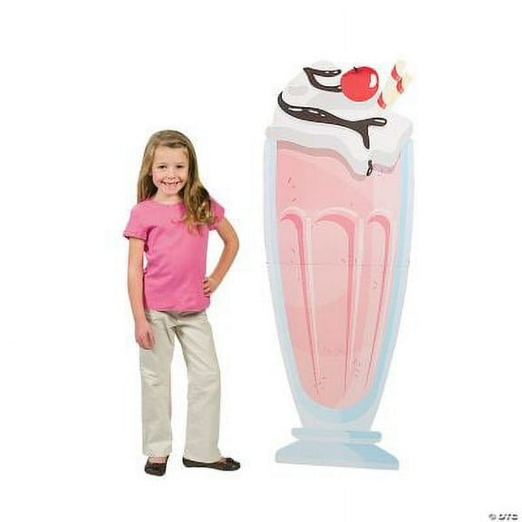 Milkshake Stand-Up, Party, Party Decor, 1 Piece