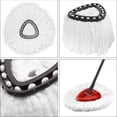 thumbnail image 3 of 3 Pack Spin Mop Refill - Replacement Head Compatible with O, Microfiber Spin Mop Refills,clean the floor. Easy Floor Cleaning Mop Head Replacement - Bonison, 3 of 12