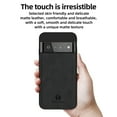 thumbnail image 4 of Mantto PU Leather Case for Google Pixel 6 Pro,Retro Premium Luxury Slim Soft Non-Slip Grip Flexible Bumper Shockproof Full Body Protective Cover Phone Cases for Google Pixel 6 Pro, Black, 4 of 8