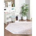 thumbnail image 3 of Unique Loom Timeless Collection Area Rug - Bartholomew (7' 6" Octagon Beige/Gray), 3 of 8