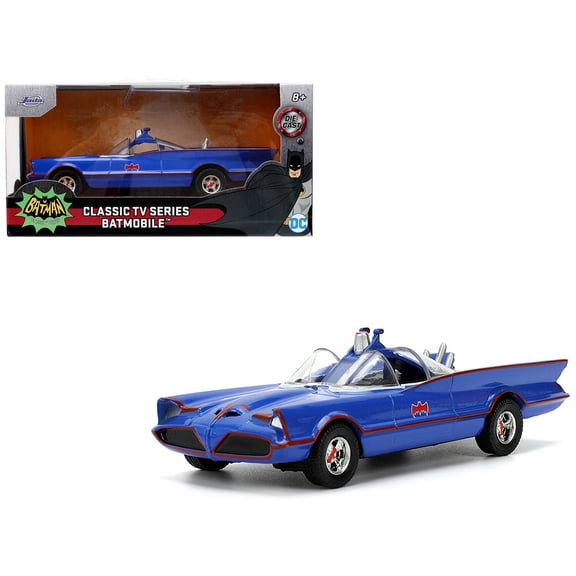 Jada Toys - Hollywood Rides - 1:32 1966 Batman Batmobile (Animated Color Version)