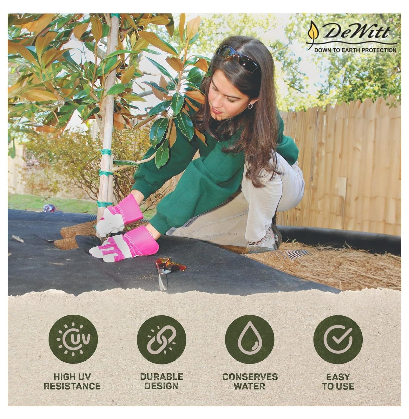 Heavy Duty Weed Barrier Fabric XYT 3x200-FT 3.2-oz For Garden Greenhouse Landscape Protection Ground Cover