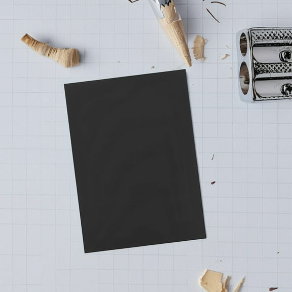 LABRIMP 40 Sheets Black Cards for Office Use A4 11.7x8.3in