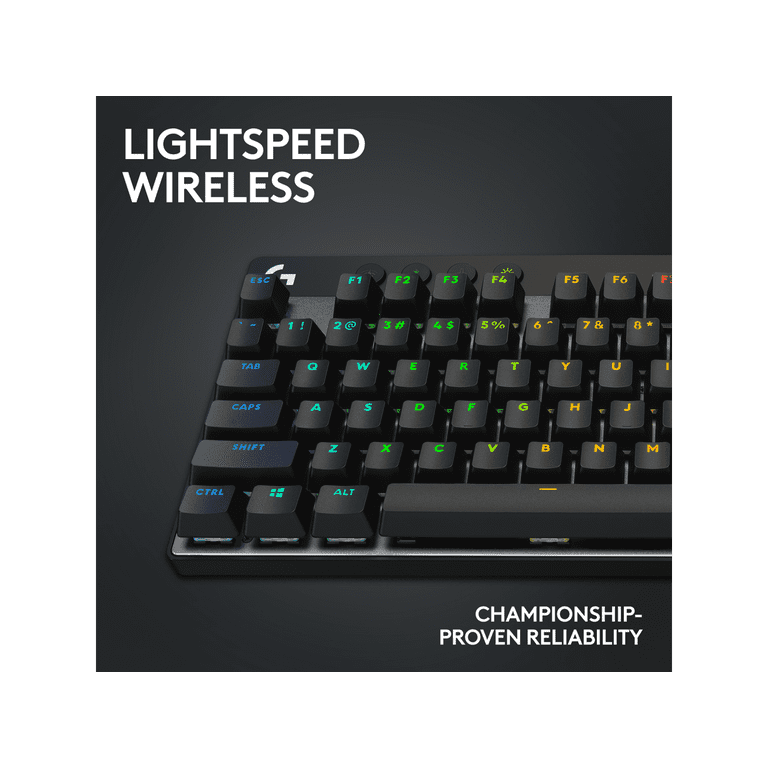 Logitech G PRO X TKL Gaming Keyboard - Wireless Connectivity Logitech G PRO X TKL Gaming Keyboard - Wireless Connectivity