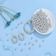 thumbnail image 4 of EIGTHTAIL 100PCS 10mm Rhinestone Beads for Jewelry Making  Light Blue Sparkle Crystal Clay Beads for Crafting Shamballa  Beads Bulk Disco Ball Beads for Pens Bracelets Earring Baseball Ne, 4 of 10
