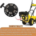 thumbnail image 3 of 3500W 4000W and 4500W Generator Parts with Pull Start Assembly and Cord Rope for 212cc 196cc and 224cc Engines., 3 of 5