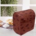 thumbnail image 3 of Burnt Orange Stand Mixer Cover, Leafage Pattern with Victorian Lace Design Inspired Flower Petals, Kitchen Appliance Organizer Bag Cover with Pockets, 5 Quarts, Burnt Orange Burgundy, by Ambesonne, 3 of 4