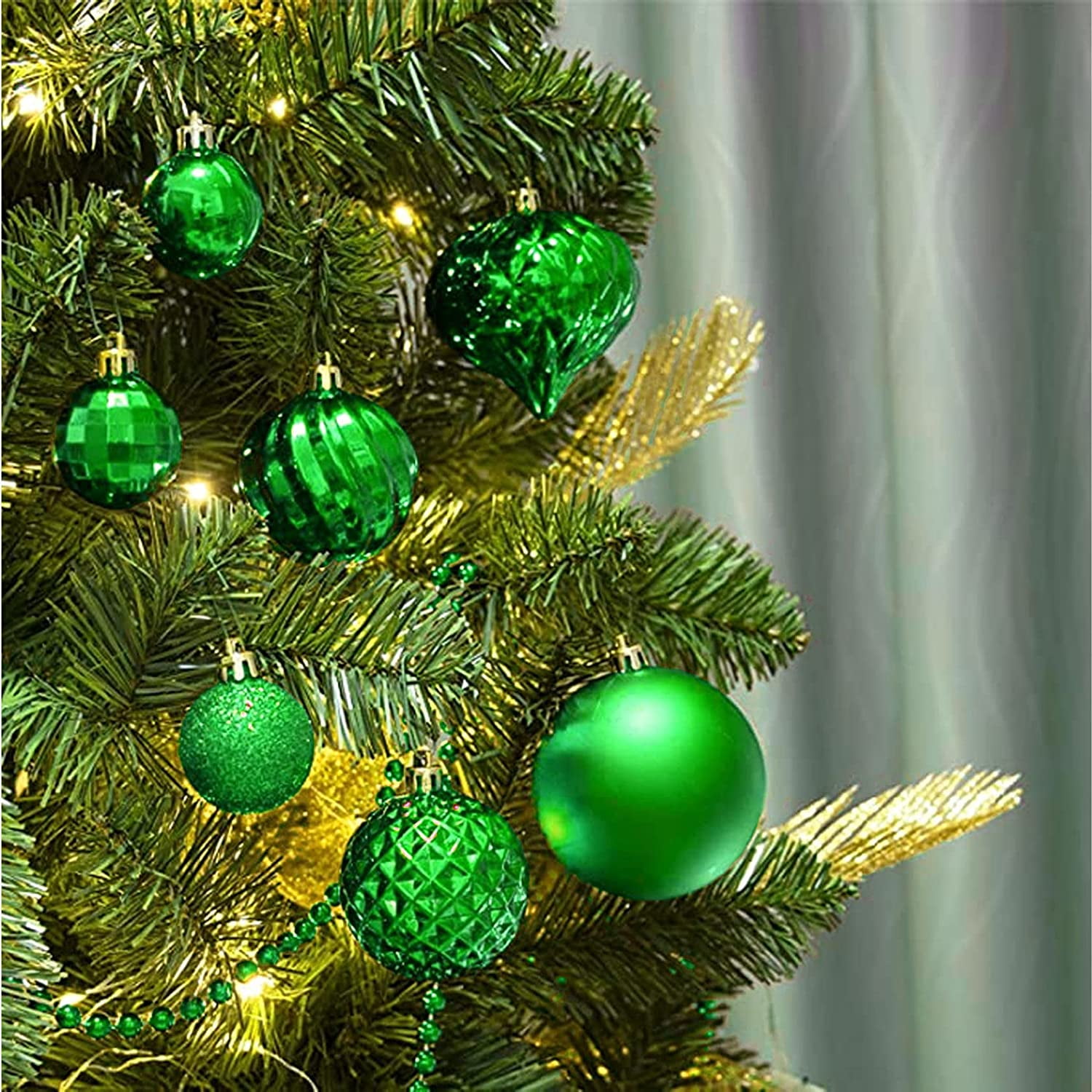 2 étoiles Scintillantes Dorées Pour Sapin De Noël - Décorations Miniatures 6 Cm - Pour Petits Sapins Ou Scènes