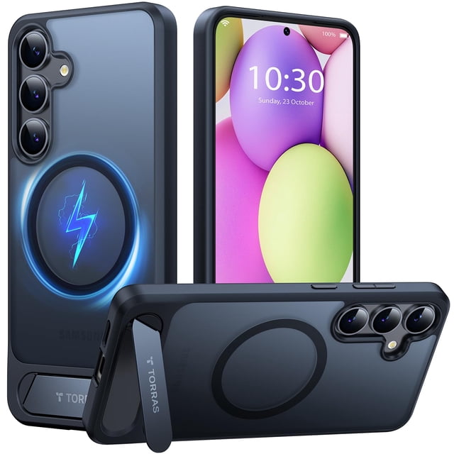 Funda para teléfono TORRAS, fuerte soporte magnético para Samsung Galaxy S25 Plus