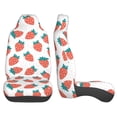thumbnail image 3 of Sikiie Strawberries Car Seat Protector 2 Pack Car Seat Cushion Mat, Car Seat Covers for SUV, Truck, Van, 3 of 7