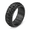 Black, variant on Men Dragon Scale Spinner Ring in Stainless Steel, 8mm Rotating Band with Overlapping Plates, US Sizes 7-12, Fantasy Style for Concert Wear and Birthday Gifts