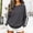 A1 Dark Gray, variant on Womens Varsity Striped Drop Shoulder Sweatshirt, Crewneck Long Sleeve Pullover, Oversized Loose Casual Sweatshirt for Everyday Fall Looks A1 Black M