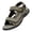 Khaki Green, variant on Men's Wide Breathable Slip-Resistant Sandals Comfort Sandals with Arch Support for Men,Stone Grey,15 Wide