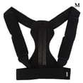 thumbnail image 1 of Adjustable Posture Corrector, Spine Straightener, Upper Back Shoulder Support for Men and Women, Black, M, 1 of 1