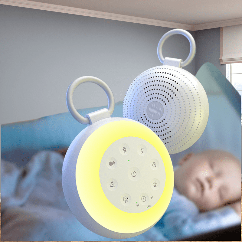 Tancola Portable   White Noise Sound Machine with 24 Relaxing Sounds, Adjustable Night Light for Baby & Adults