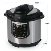 Presto® 6-Quart Programmable Electric Pressure Cooker Plus