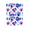 thumbnail image 7 of DouZhe Ultra-Soft Micro Fleece Lightweight Flannel Bed Blanket, Graffiti Camouflage Print Cozy Warm Throw Blankets, 50"x40", 7 of 7