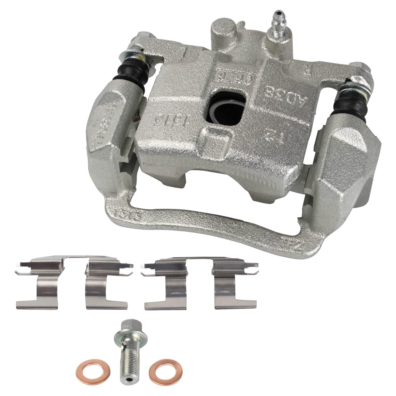 TRQ Rear Brake Caliper Set Compatible with 2005-2006 Saab 9-2X 2004-2008 Subaru Forester 2004-2007 Impreza